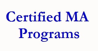 Certified MA 
Programs