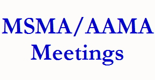 MSMA/AAMA
Meetings