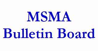 MSMA
Bulletin Board